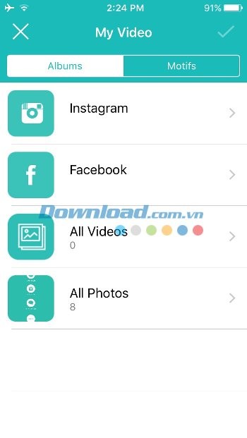 Ghép clip hay ảnh thành videoideo