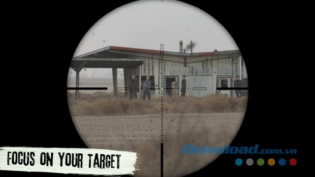 Nhắm bắn chính xác và hạ mục tiêu