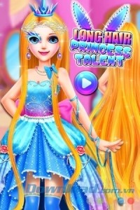 Game trang điểm Long Hair Princess Talent cho Android