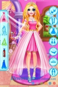Trang phục trong Long Hair Princess Talent cho Android