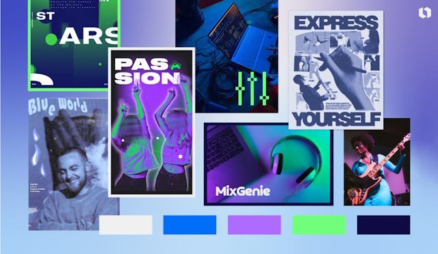 Looka giúp bạn thiết kế một cách chuyên nghiệp mà không cần kỹ năng thiết kế