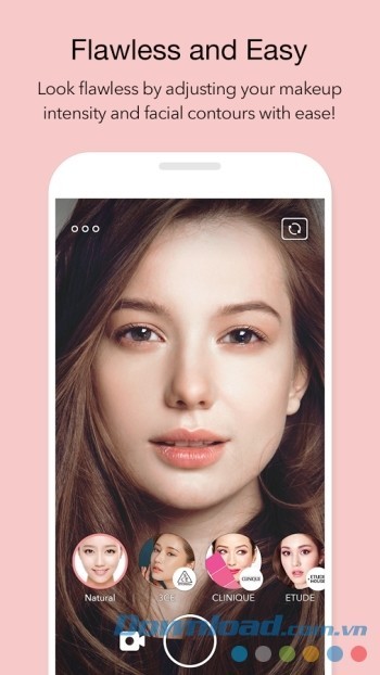 Quay video kèm hiệu ứng trang điểm