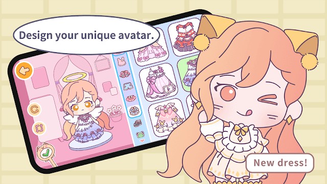Thiết kế avatar độc đáo của bạn trong game Loomi World: Your Avatar Life