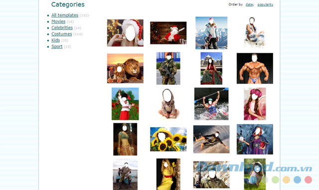 Ghép ảnh khuôn mặt