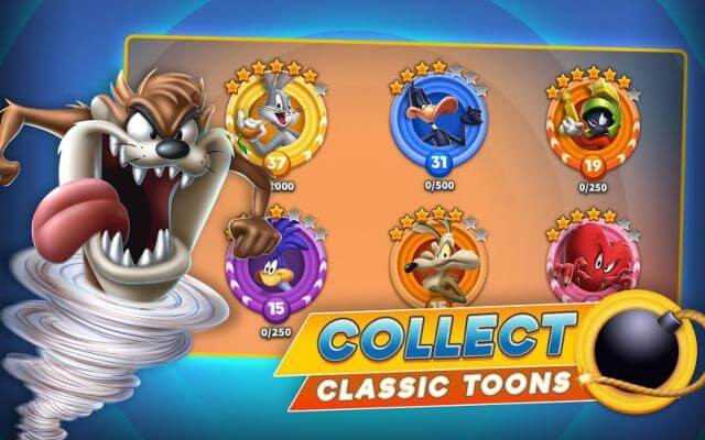Thu thập các nhân vật hoạt hình Looney Tunes trong game Looney Tunes World of Mayhem