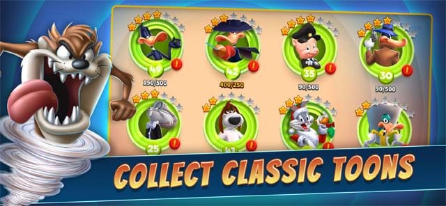 Thu thập các nhân vật hoạt hình cổ điển