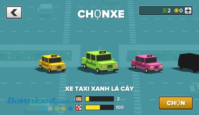 Các siêu xe trong game Loop Taxi