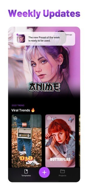 Ứng dụng được cập nhật thường xuyên