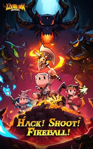 Chiến đấu nhàn rỗi trong thế giới giả tưởng đen tối của game Lootborn Warriors