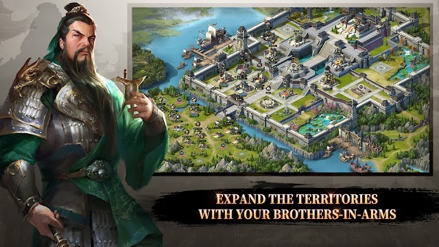 Mở rộng lãnh thổ của bạn cùng với các chiến hữu của bạn trong game Tam Quốc Lords and Tactics