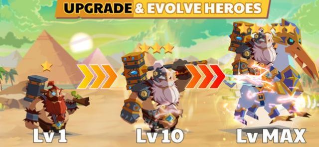 Nâng cấp và tiến hóa anh hùng