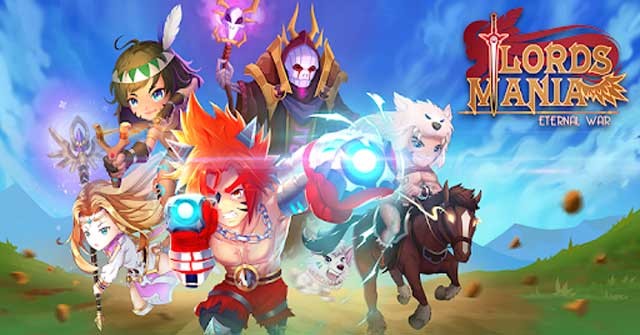 Chỉ huy một đội quân hùng mạnh và đánh bại mọi kẻ thù trong game Lords Mania: Eternal War