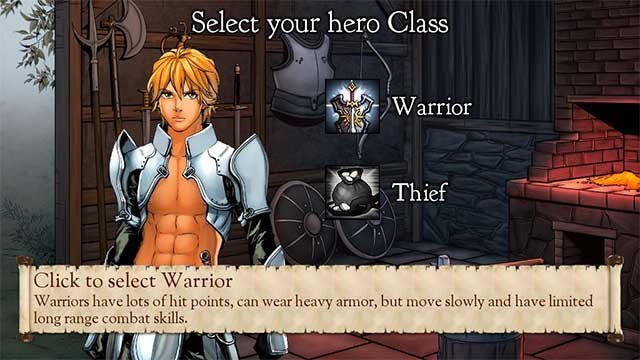 Mỗi lớp nhân vật sẽ có điểm mạnh - yếu riêng