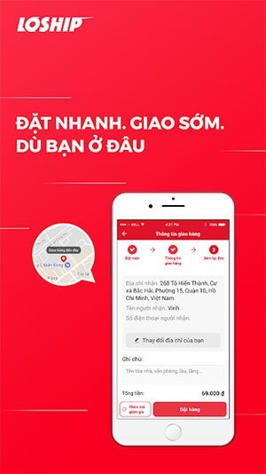 Dịch vụ giao đồ ăn nhanh