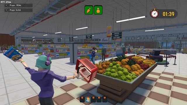 Loss Prevention là game suy luận xã hội nhiều người chơi bối cảnh siêu thị