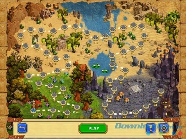 Lần lượt vượt qua các bài chơi hấp dẫn trong game quản lý thời gian phiêu lưu Lost Artifacts Collector's Edition cho máy tính