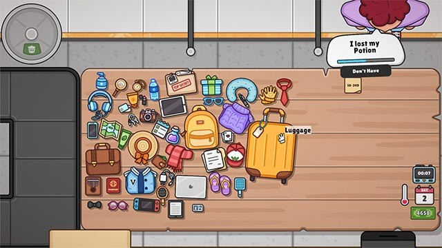 Lost But Found mô phỏng công việc của nhân viên quản lý hành lý thất lạc tại sân bay