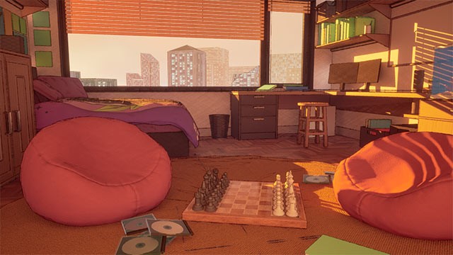 Thư giãn trong căn hộ ảo ngập tràn ánh nắng, âm nhạc, cây xanh và hơn thế