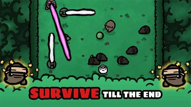 Giúp một củ khoai tây đối đầu với vô số kẻ thù