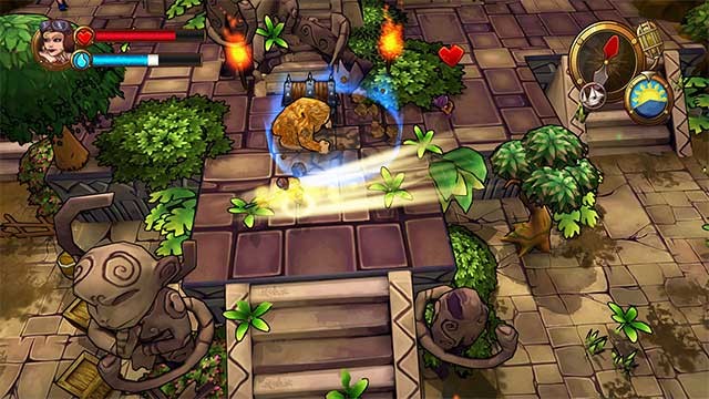 Chạm trán và chiến đấu với các sinh vật nguy hiểm