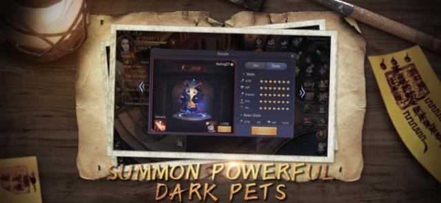 Triệu hồi những con Pet bóng tối mạnh mẽ