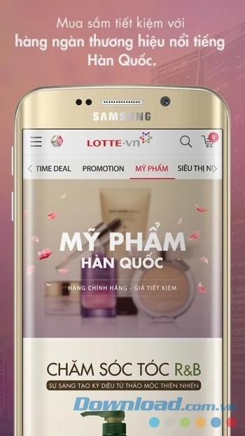 Mua sắm tiết kiệm với nhiều thương hiệu nổi tiếng Hàn Quốc