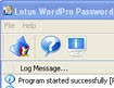 Lotus Word Pro Password Recovery - Khôi phục mật khẩu Lotus Word Pro