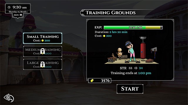 Cùng chàng hiệp sĩ trải qua khóa huấn luyện để chuẩn bị cho cuộc chiến sắp tới