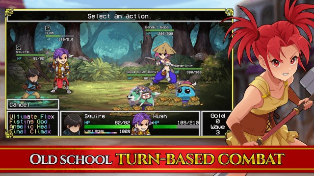 Game Love Esquire có các cuộc chiến RPG phong cách cổ điển