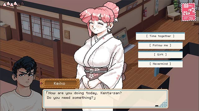 Giúp Keiko khôi phục nhà trọ suối nước nóng trong khi khám phá cuộc sống và tình yêu