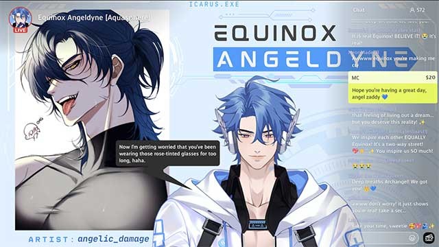 Lovebyte.exe là game hẹn hò tương tác giống Mystic Messenger