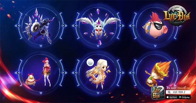 Nhân vật và Pets trong Lục Địa 2