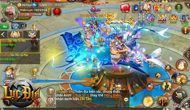 Một cảnh PK trong Lục Địa 2