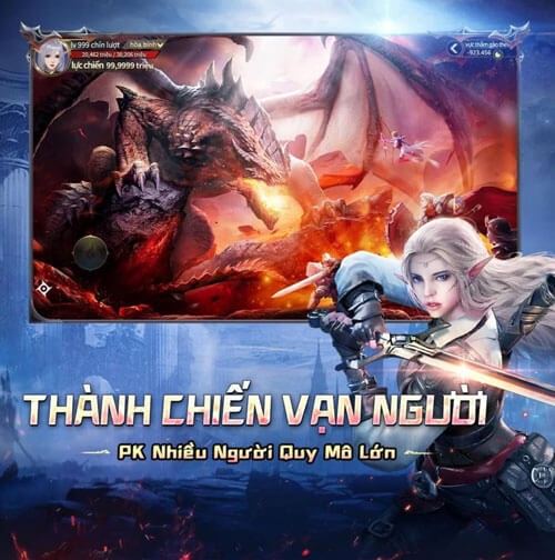 Tham gia PK quy mô nhiều người chơi