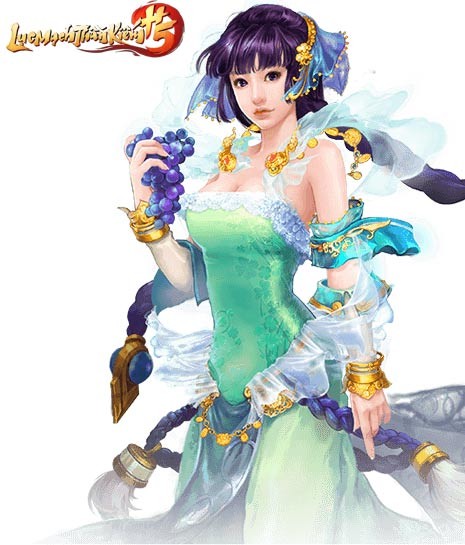 Nhân vật của phái Tiêu Dao game Lục Mạch H5