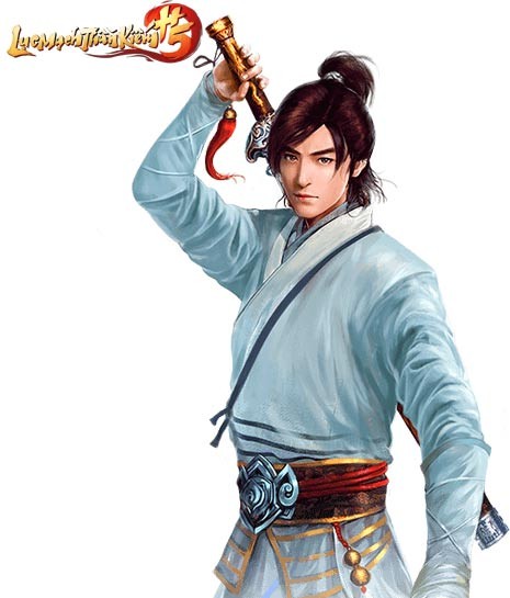 Nhân vật của phái Võ Đang game Lục Mạch H5