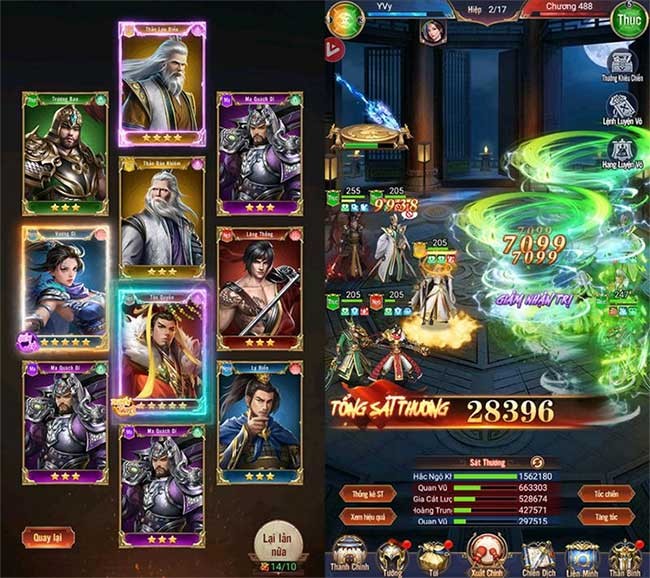 Game chiến thuật thẻ tướng Tam Quốc lục đại phe phái hỗn chiến - Lục Tung Tam Quốc