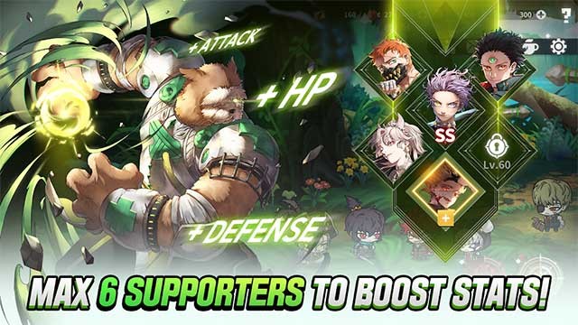 Giải phóng các kỹ năng mạnh mẽ và đặc biệt của những anh hùng trong Lucid Adventure