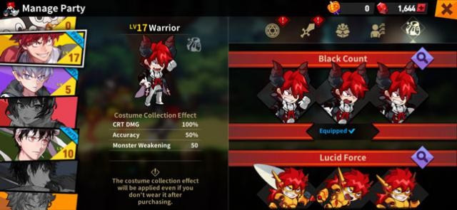 Cường hóa hero và trang bị cho họ nhiều trang thiết bị siêu mạnh