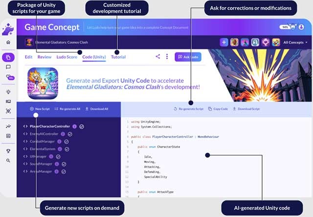 Tăng tốc quá trình phát triển game với Unity Code Generation