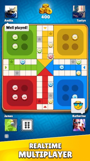 Đấu cá ngựa với nhiều người thời gian thực trong game Ludo Party