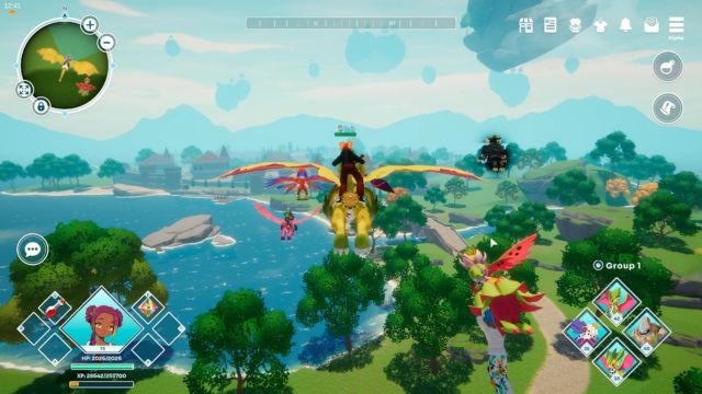 Khám phá, săn quái và chiến đấu trong thế giới mở của Lugh World