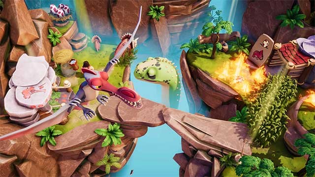 Chơi với tối đa 4 người trong chế độ Co-op, PvP hoặc chơi một mình trong Solo mode