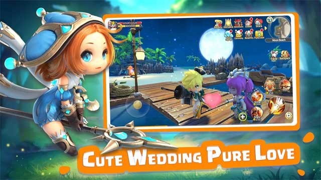 Trải nghiệm những tình huống lãng mạn và dễ thương trong game MMORPG Lumia Saga Android