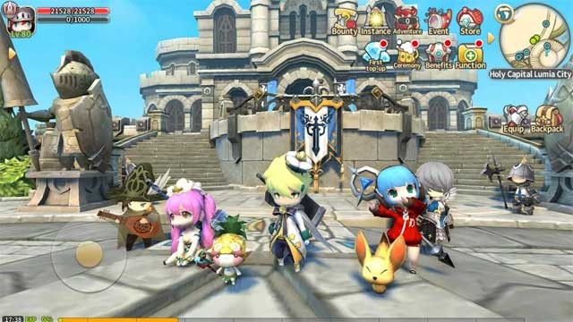 Vượt qua mọi thử thách, thám hiểm ngục tối và đối đầu với boss thế giới cùng đồng đội của bạn