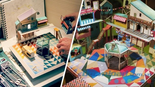 Một góc sáng tạo của Lumino City cho iOS