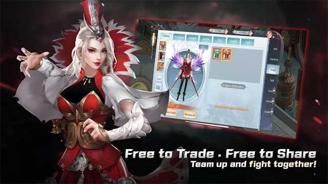 Lập nhóm với bạn bè để cùng nhau chiến đấu và khám phá thế giới Luminous Sword