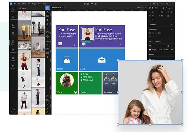 Lunacy là một công cụ thiết kế đồ họa vector mạnh mẽ dành cho Windows