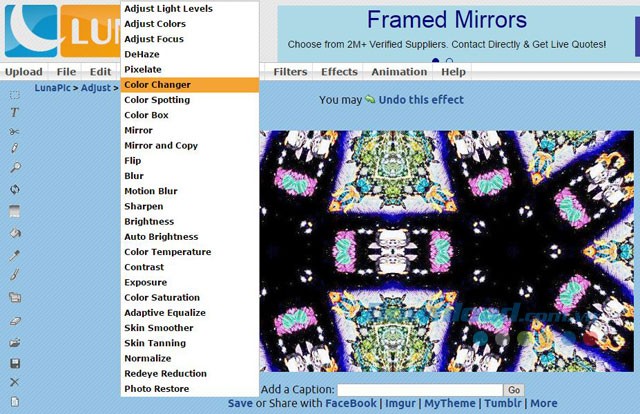 Lựa chọn đa dạng trong Adjust