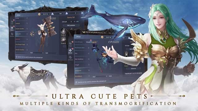 Thu thập những thần thú có sức mạnh lớn để đồng hành cùng bạn trong thế giới Lunathorn